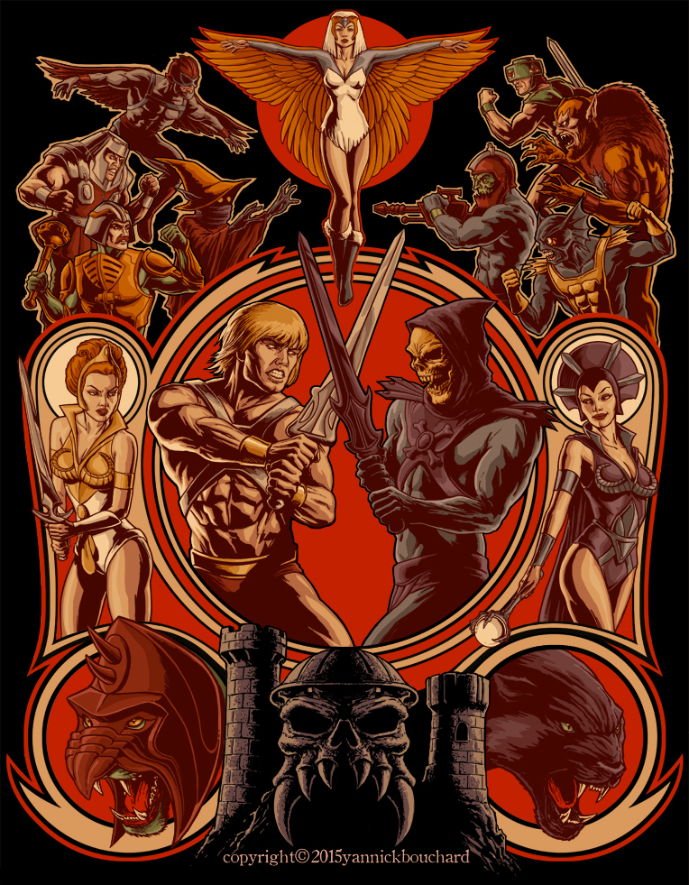 Battle of Grayskull by YannickBouchard – http://yannickbouchard.deviantart.com/art/The-Battle-of-Grayskull-525602871